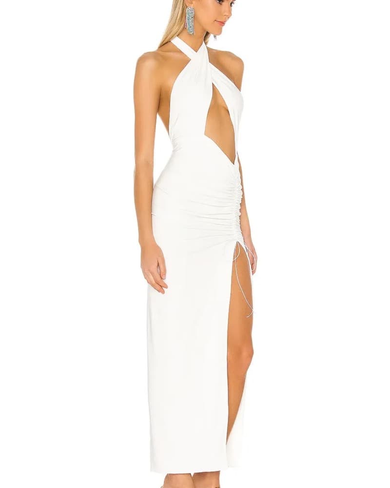 NATALIE ROLT SASHA GOWN WHITE - Image 4