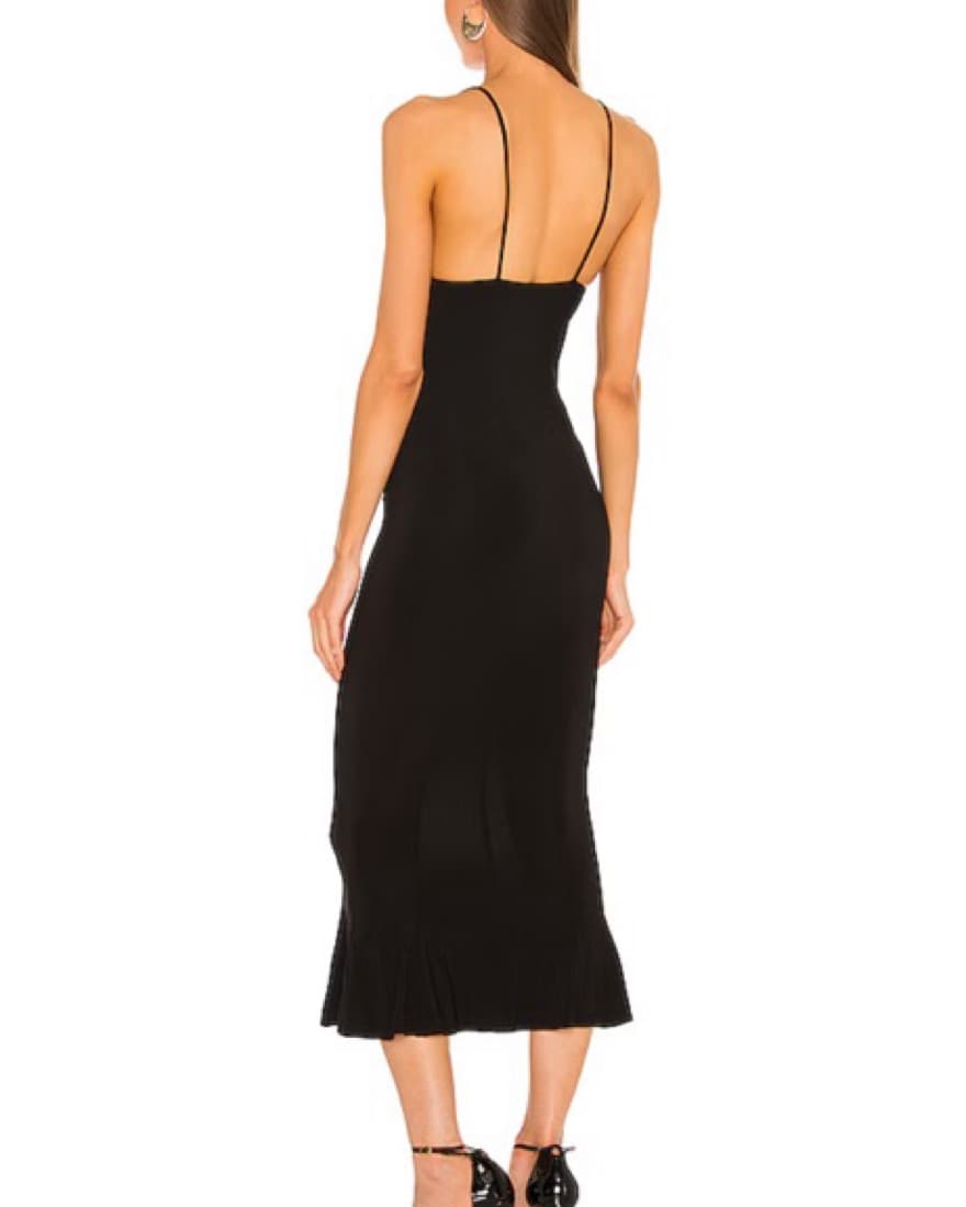 Norma Kamali Slip Fishtail Dress - Image 3