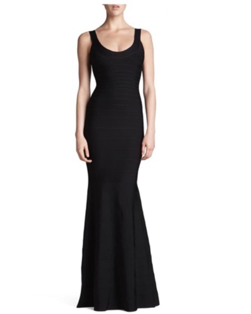 Herve Leger Scoop Neck Bandage Mermaid - Image 1