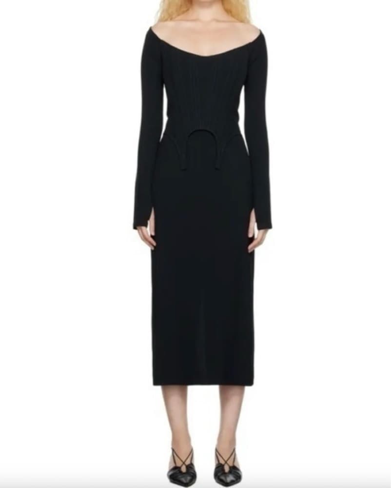 Dion Lee Arch Longline Corset Dress - Image 1