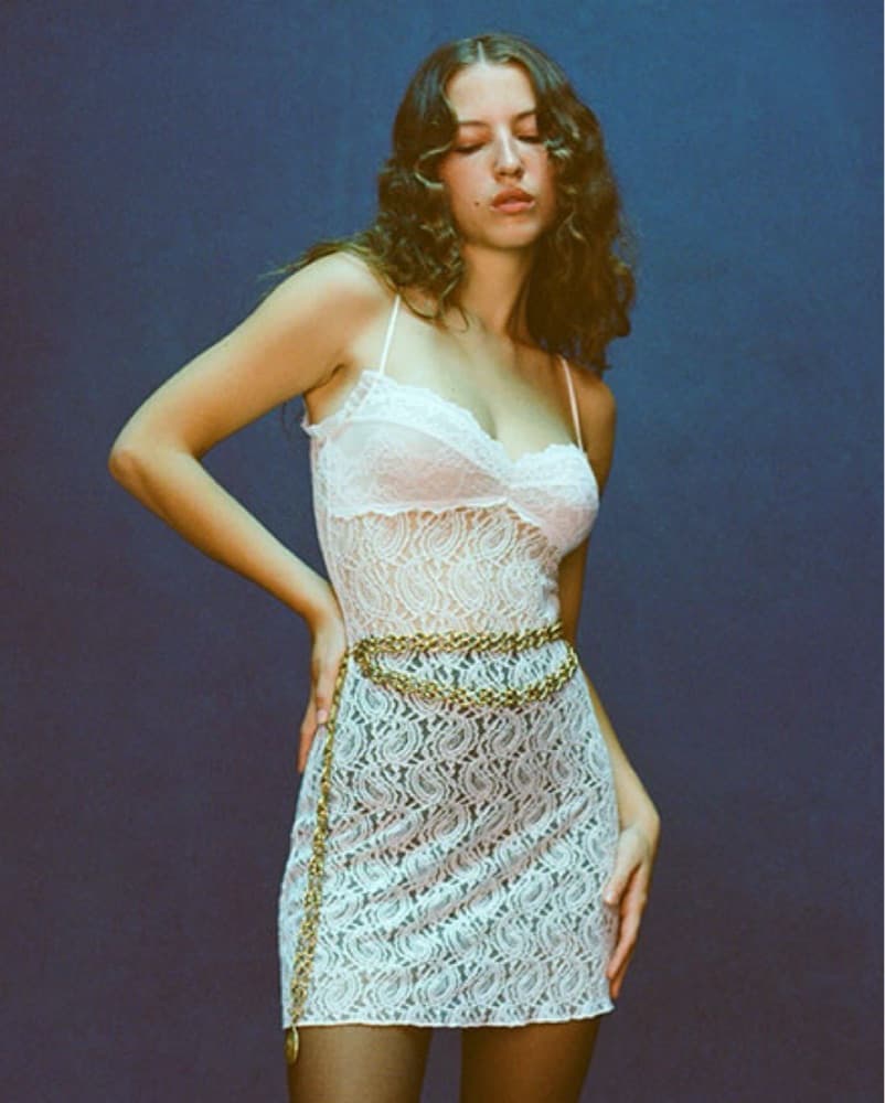 Realisation Par Cindy White Lace Dress - Image 3