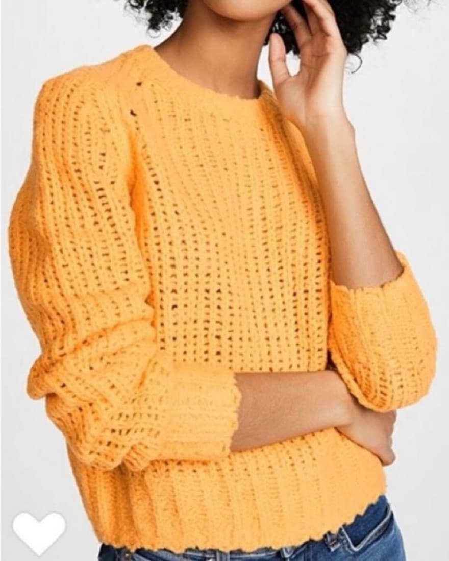 Rag And Bone Yellow Sweater - Image 1