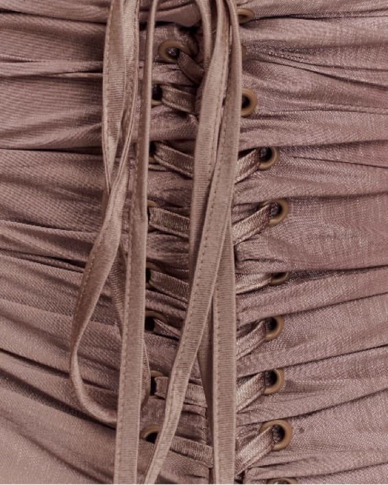 Serena Strapless Taffeta Maxi Dress - Image 4