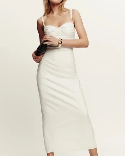 Reformation White Dress - Image 3