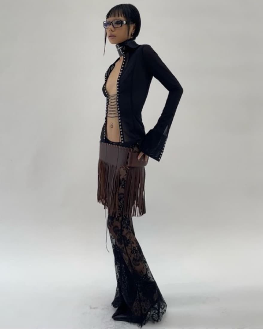 Fanci Club Corps Piqué Choker  - Image 1