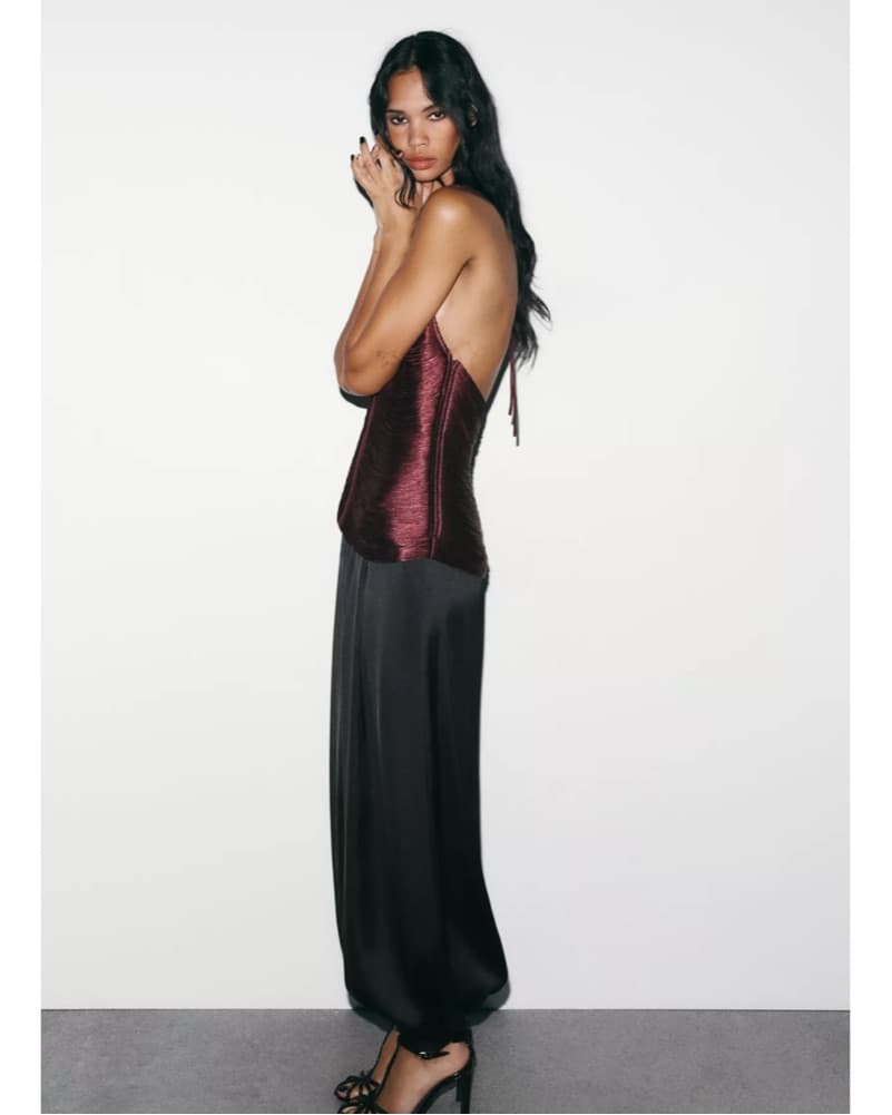 Plum Fringe Halter  - Image 3