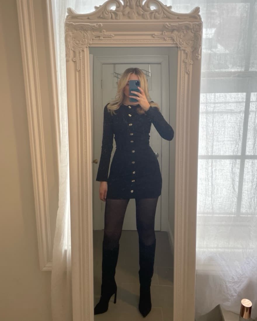 Reformation Micah Knit Dress - Image 1