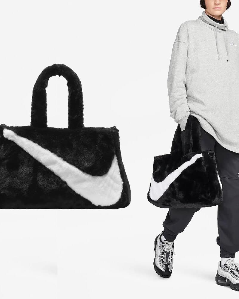 Nike Faux Fur Tote - Image 2