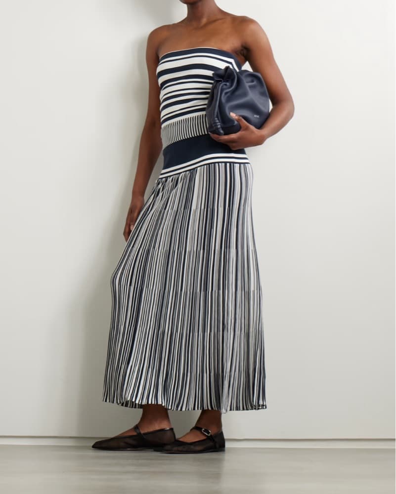 Faithfull Citara Stripe Top And Skirt - Image 1