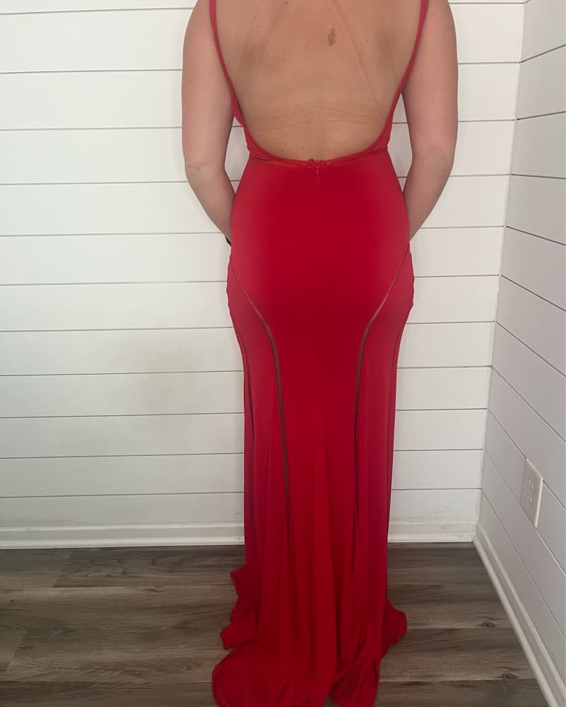 Red Formal Dress - Image 3