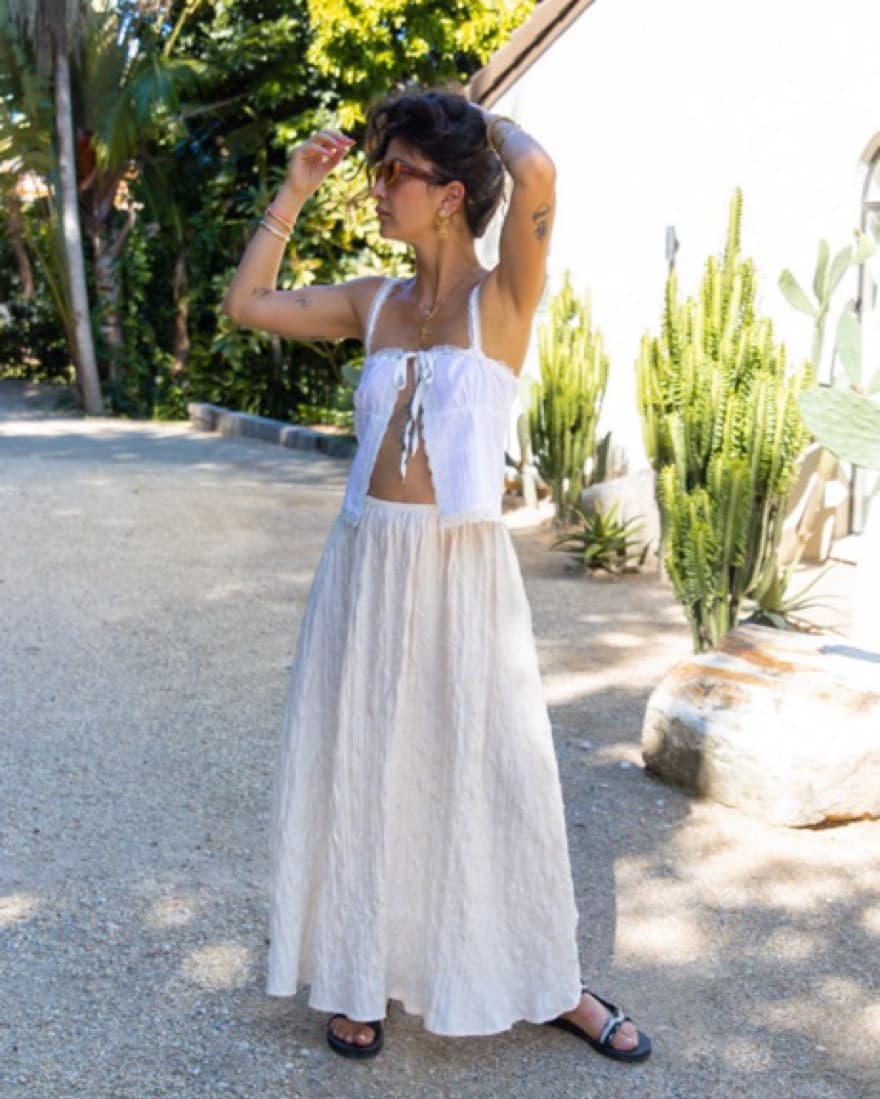 VRG GRL Solara Midi Skirt  - Image 2