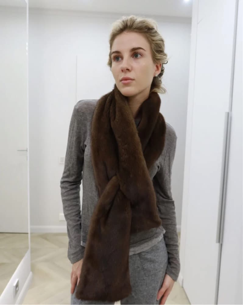 Vintage Mink Scarf  - Image 5