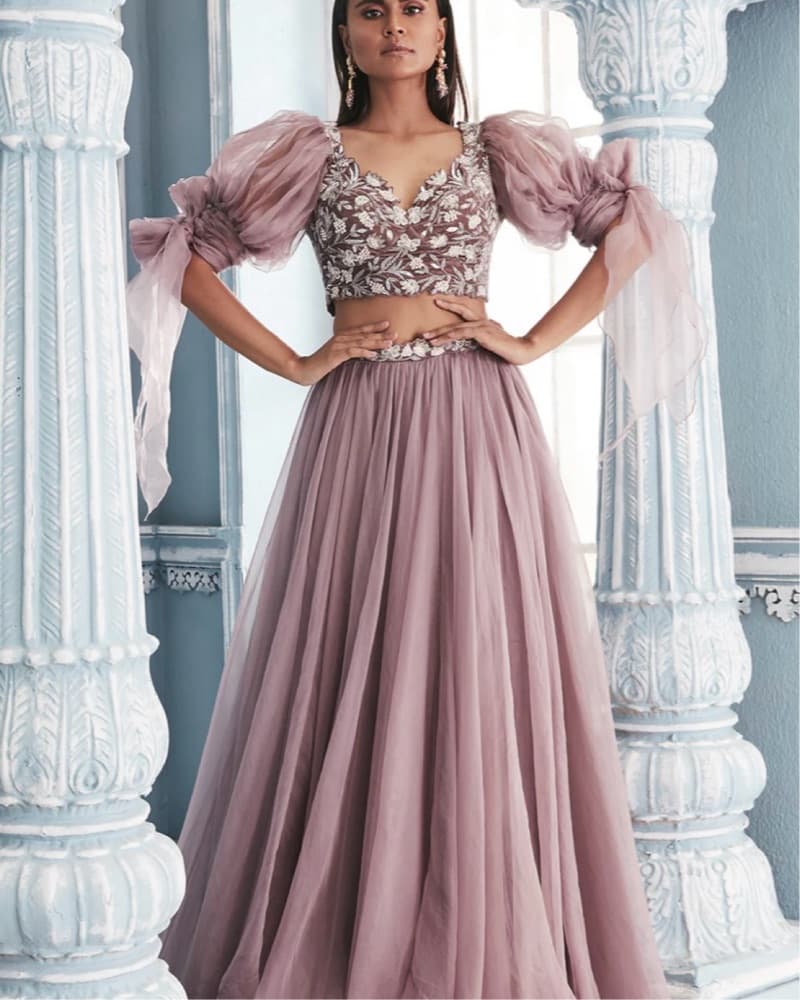 Mahima Mahajan Organza Lehenga - Image 1