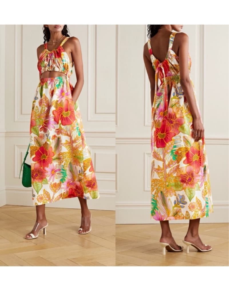 Floral Maxi Dress - Image 4