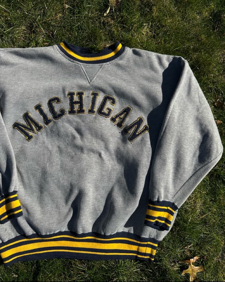 Michigan Vintage Sweatshirt      - Image 1