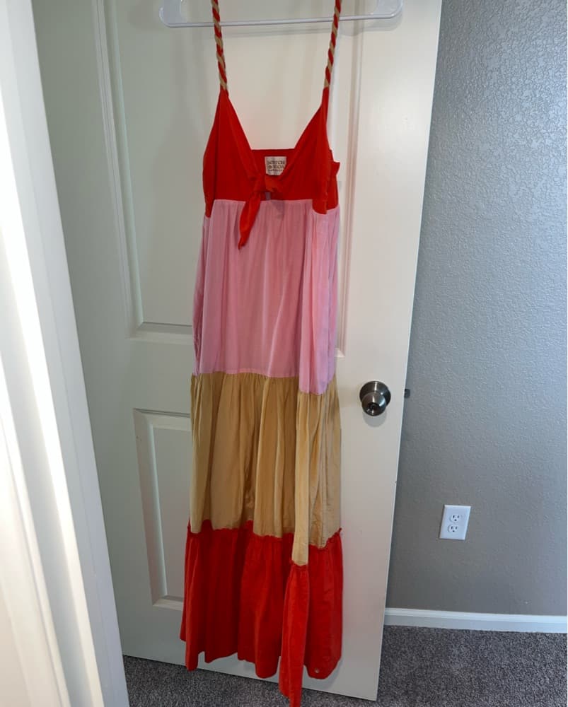 Scotch & Soda Colorblock Maxi Dress - Image 2