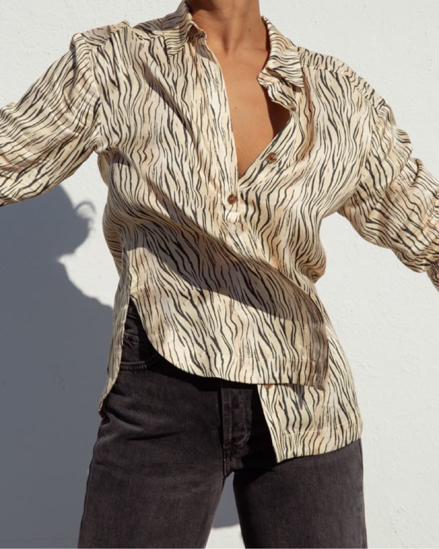 For Love & Lemons Button Up Shirt - Image 2