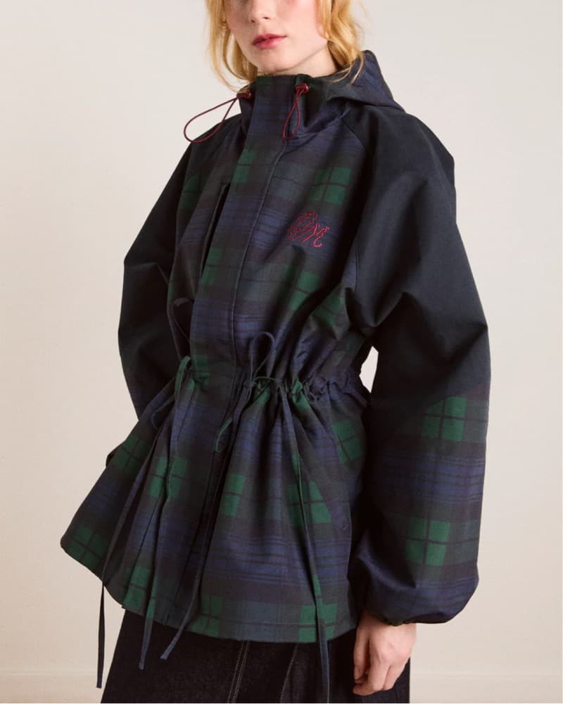 Damson Madder Liu Shower Proof Raincoat  - Image 3