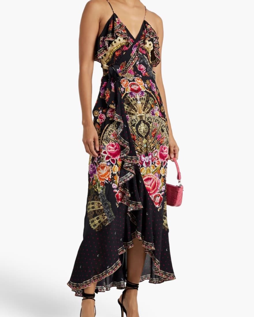CAMILLA Crystal Embellished Maxi Dress - Image 1