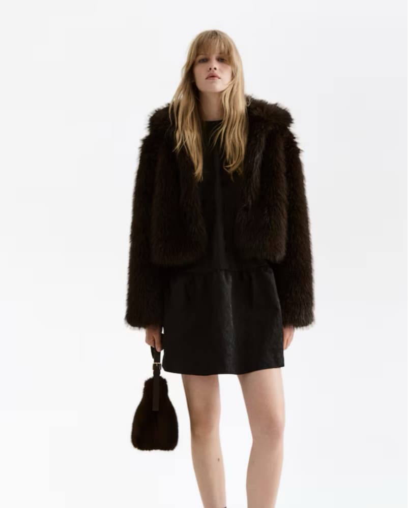 Brown Fur Jacket - Image 3