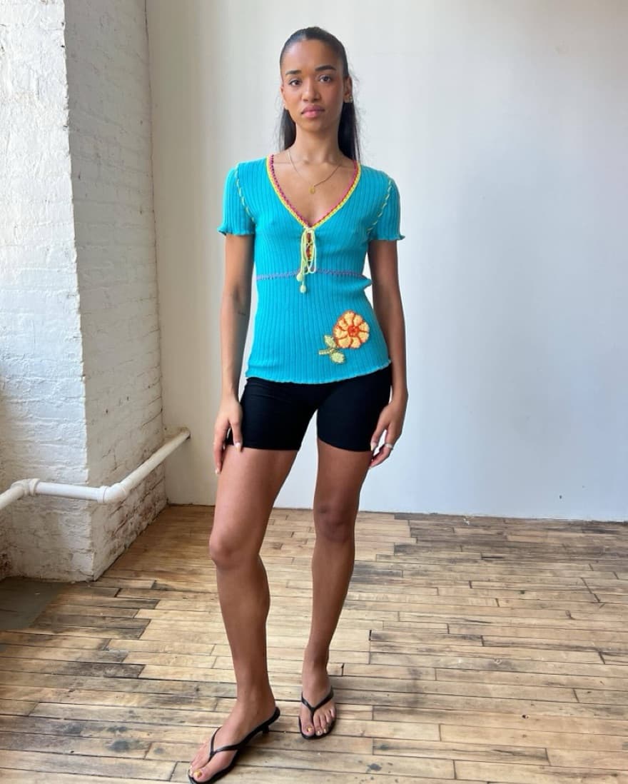 Moschino Cheap & Chic Knit Top - Image 4
