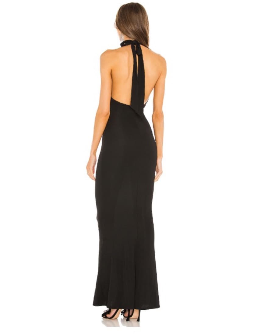 Michael Costello X Revolve Black Dress - Image 3