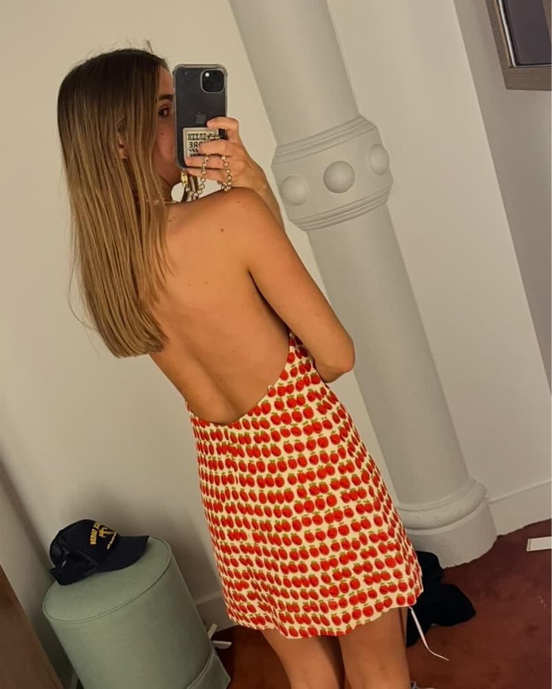 Reformation Avielle Tomato Dress - Image 5