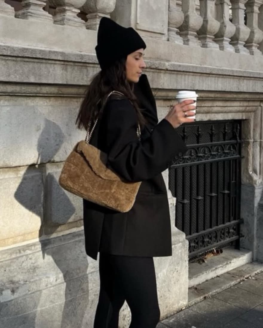 Acne Studios Black Beanie - Image 3