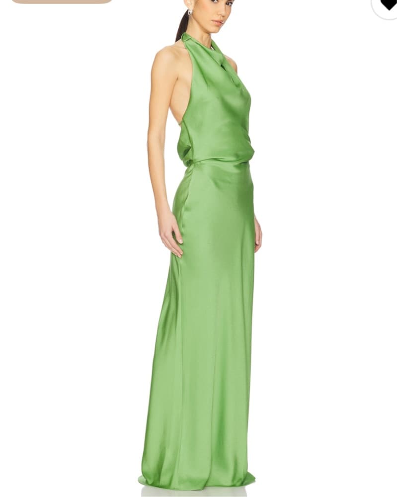 Simkhai Backless Satin Gown   - Image 4