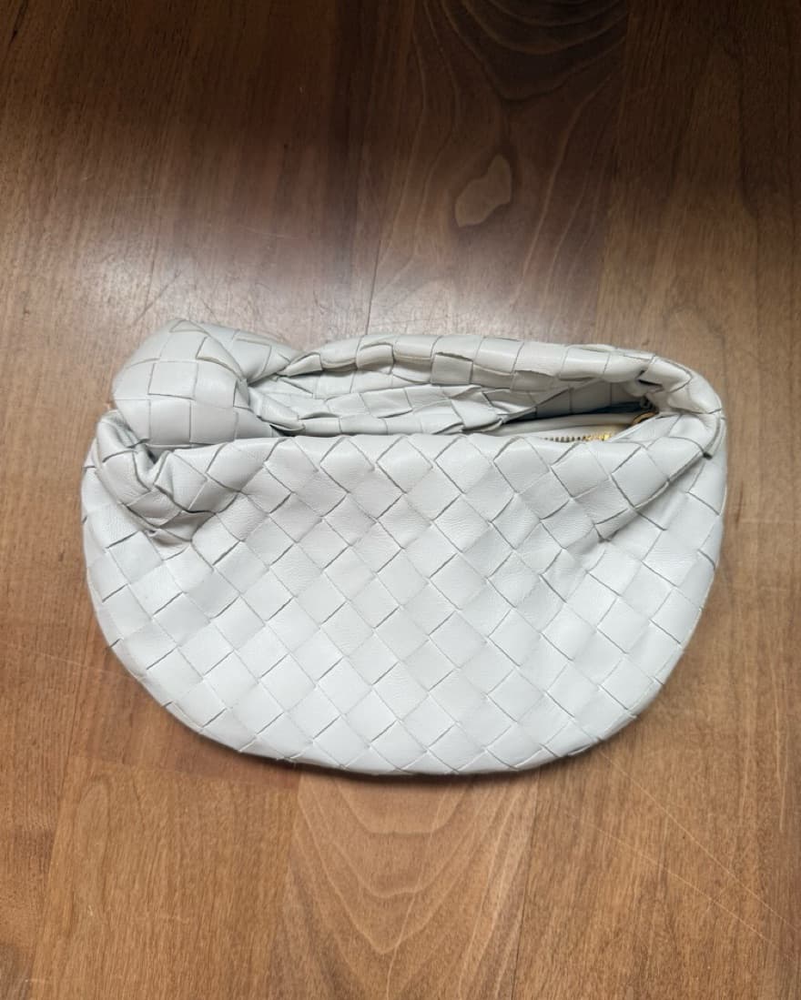 Bottega Veneta White Mini Jodie - Image 1