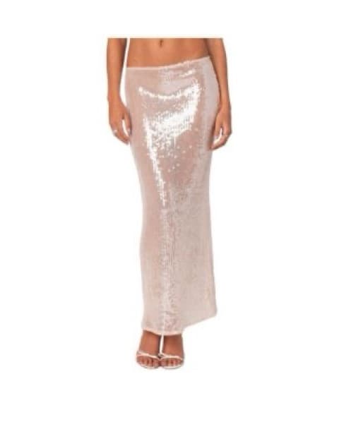 Edikted Sequin Maxi Skirt - Image 2