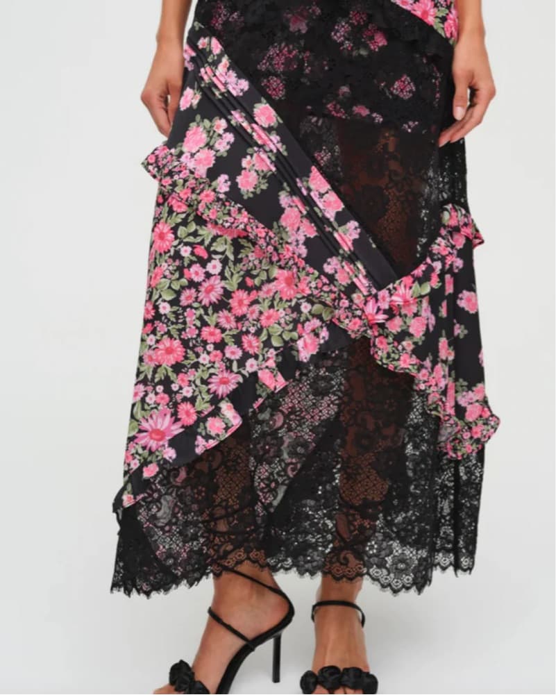 For Love & Lemons Rosalyn Maxi Dress - Image 3