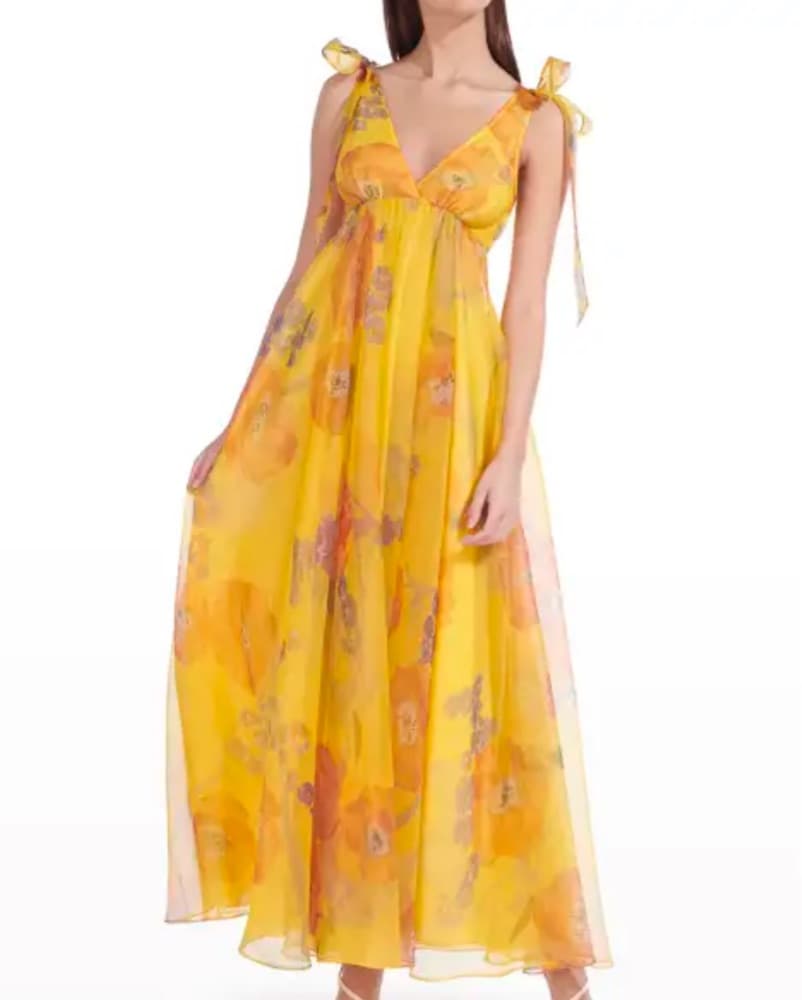 Staud Floral Dress - Image 1