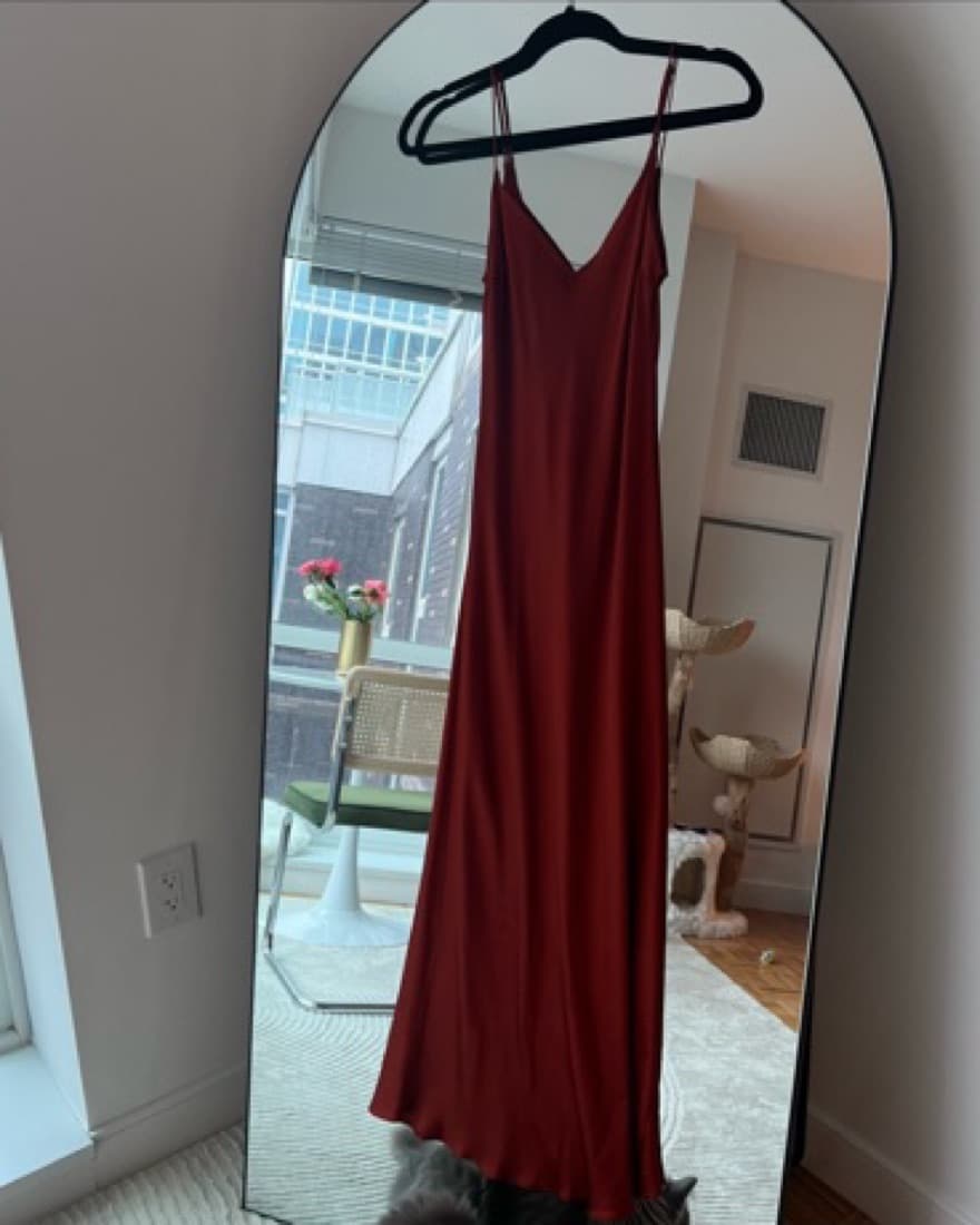Dannijo Sienna Silk Slip Dress - Image 3