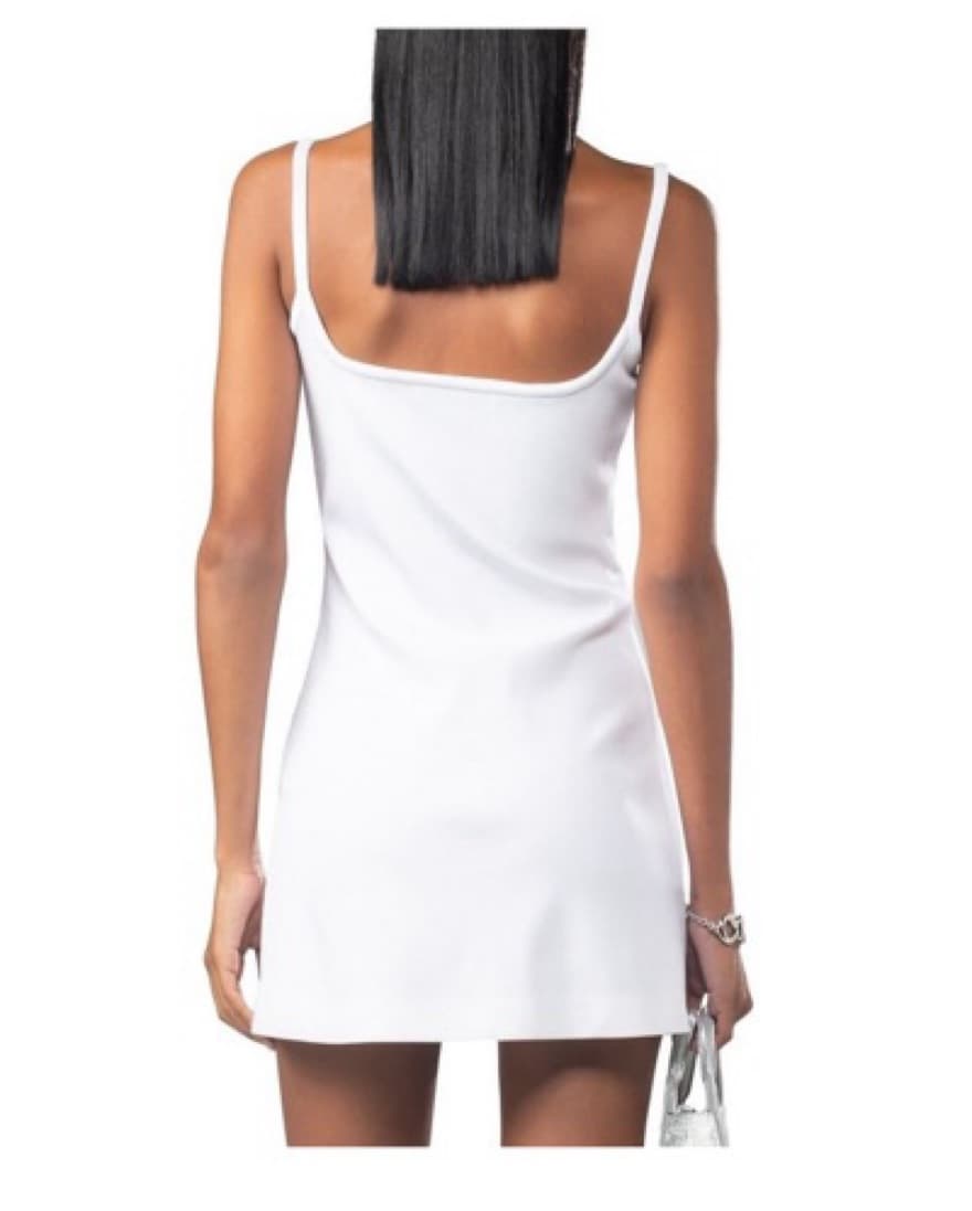 Mach & Mach White Bow Dress  - Image 5