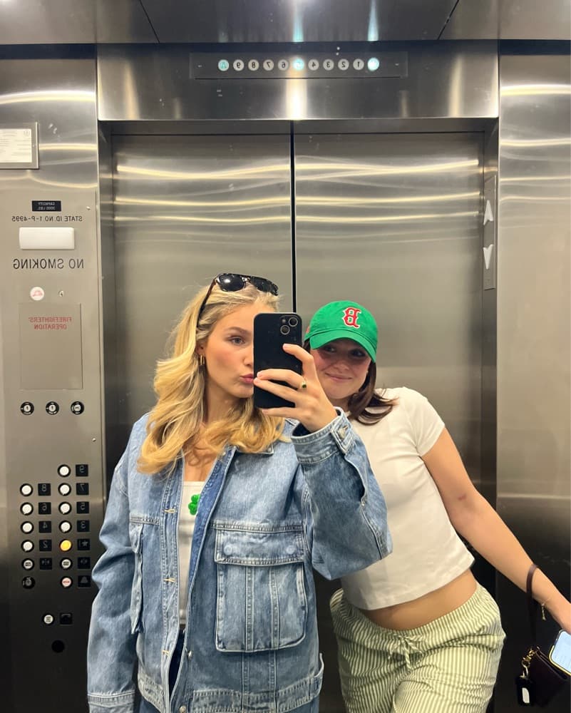 Princess polly Ovsized Denim Jacket - Image 2