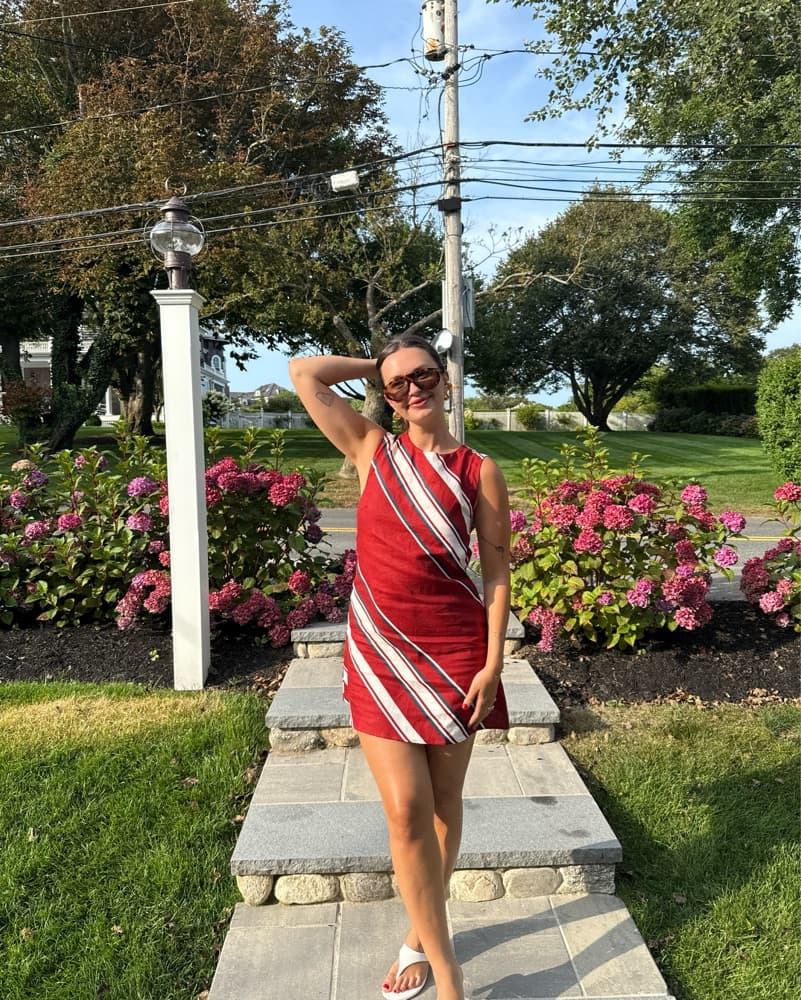 Faithfull Linen Dress - Image 2