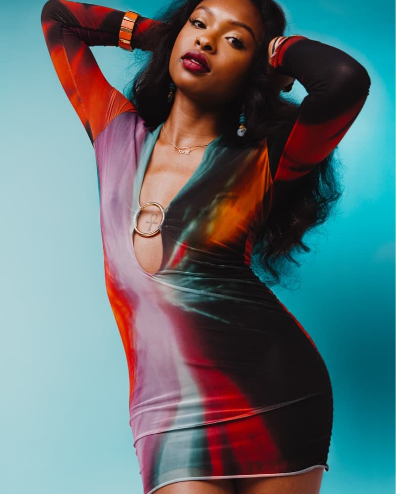 Colorful Sexy Louisa Ballou Dress  - Image 1