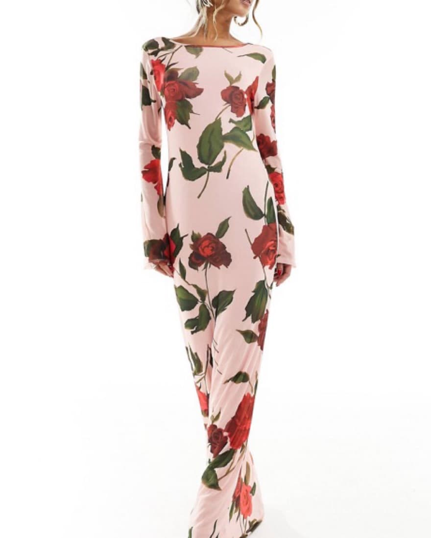 Rose Maxi Dress - Image 3