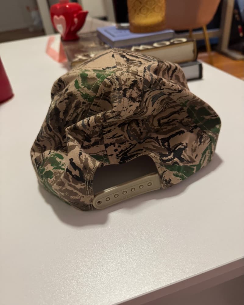 Raised rowdy Camo Trucker Hat - Image 2