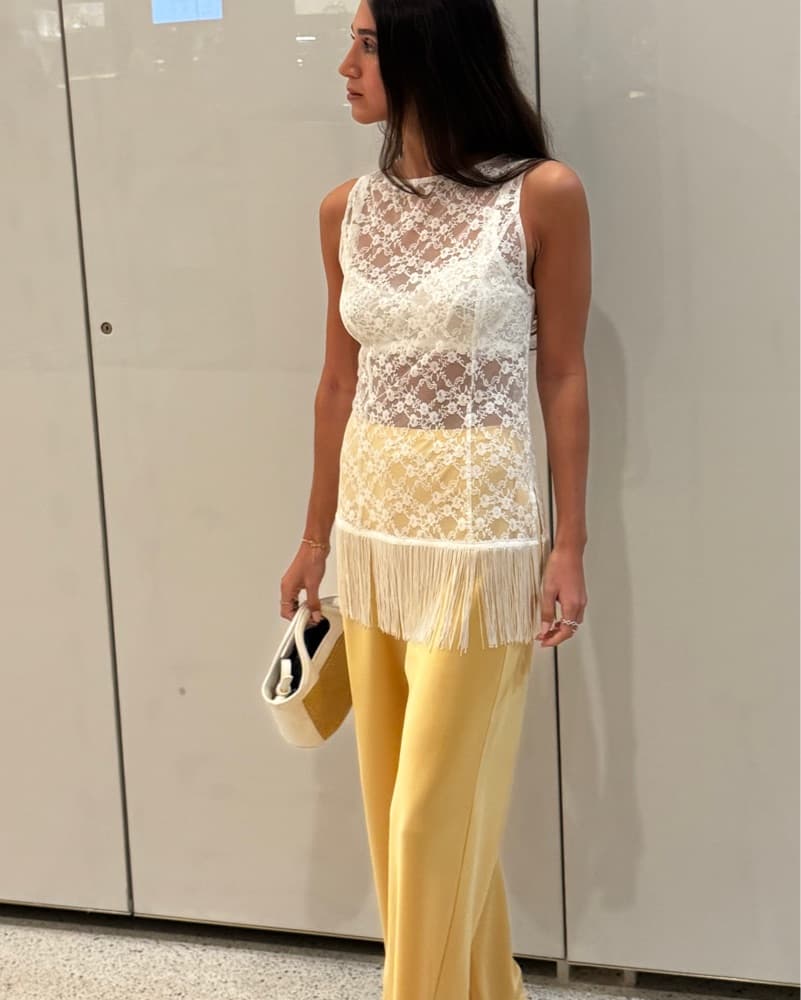 Reformation Gabrielle Knit Top - Image 3