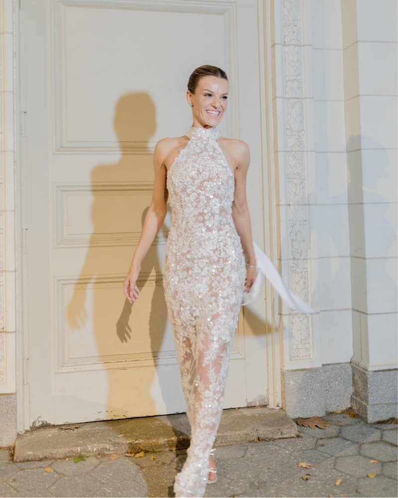 Bespoke Reception Dress - Image 1