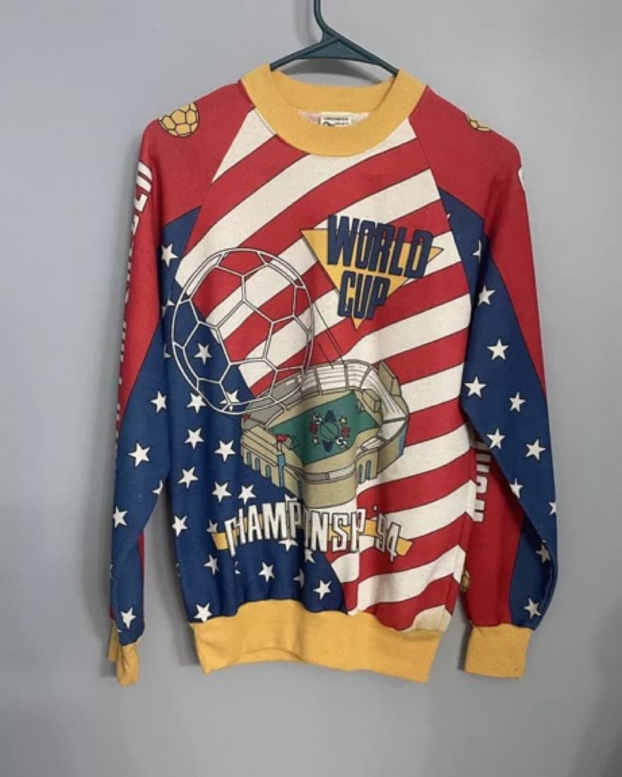 World Cup 1994 USA soccer sweater sports - Image 1