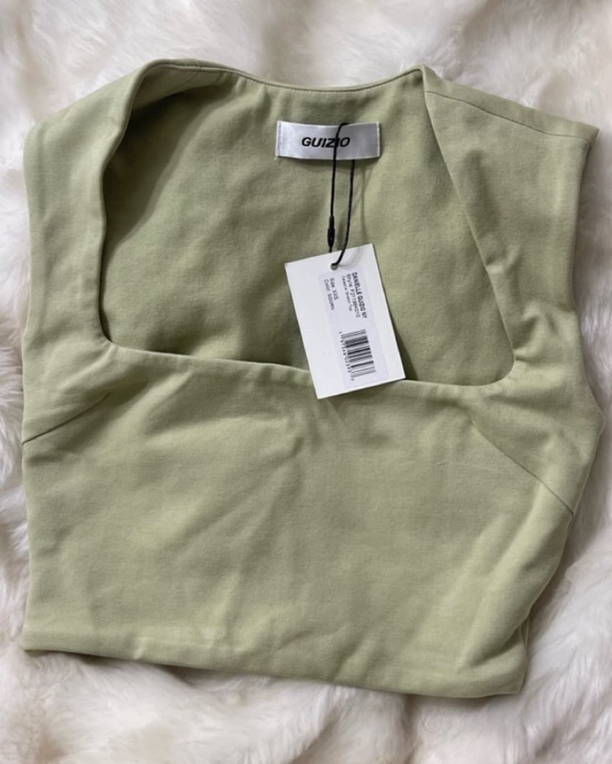 Danielle Guzio Stretch Crop Top  - Image 3