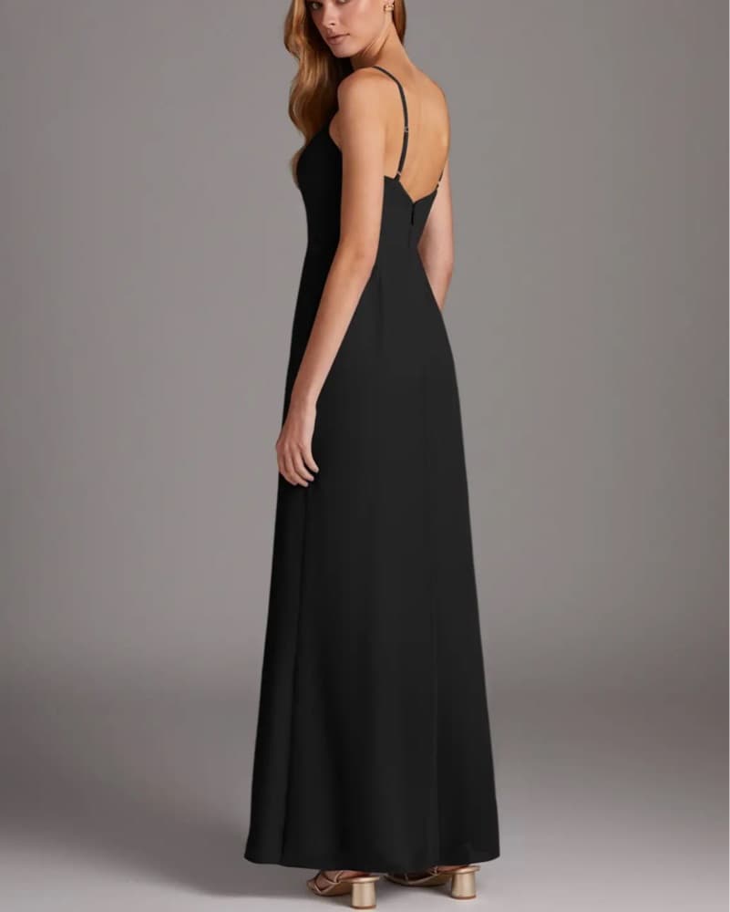 Black Bridesmaids Dress - Image 3