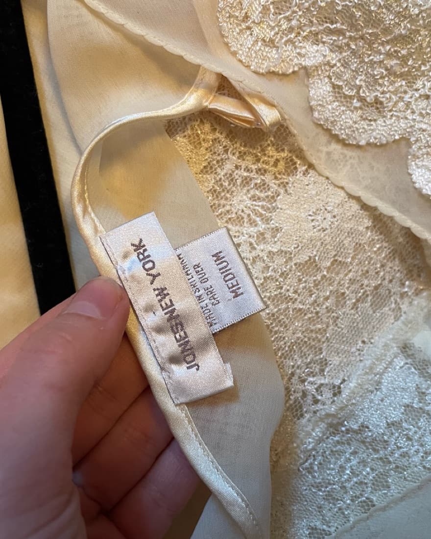 Vintage Lace Slip Dress  - Image 4