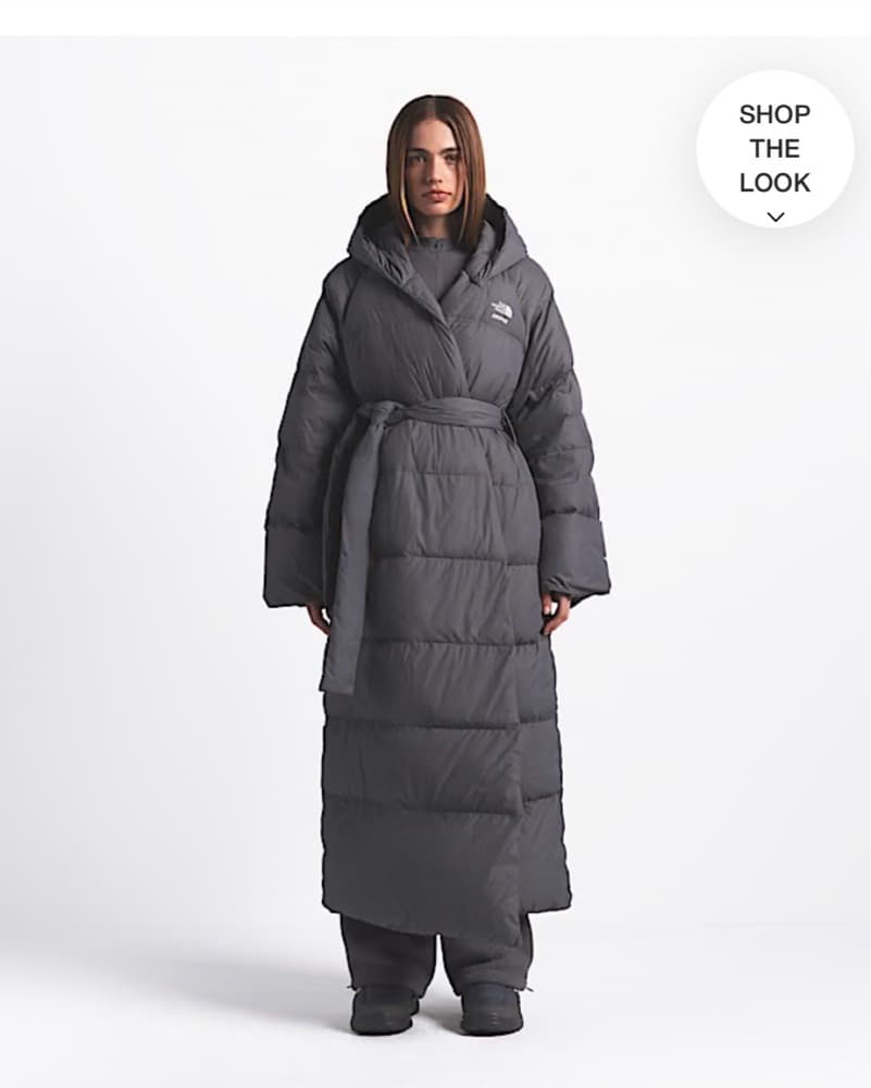 Skims Collab Parka Gray Limited Edition - Image 3