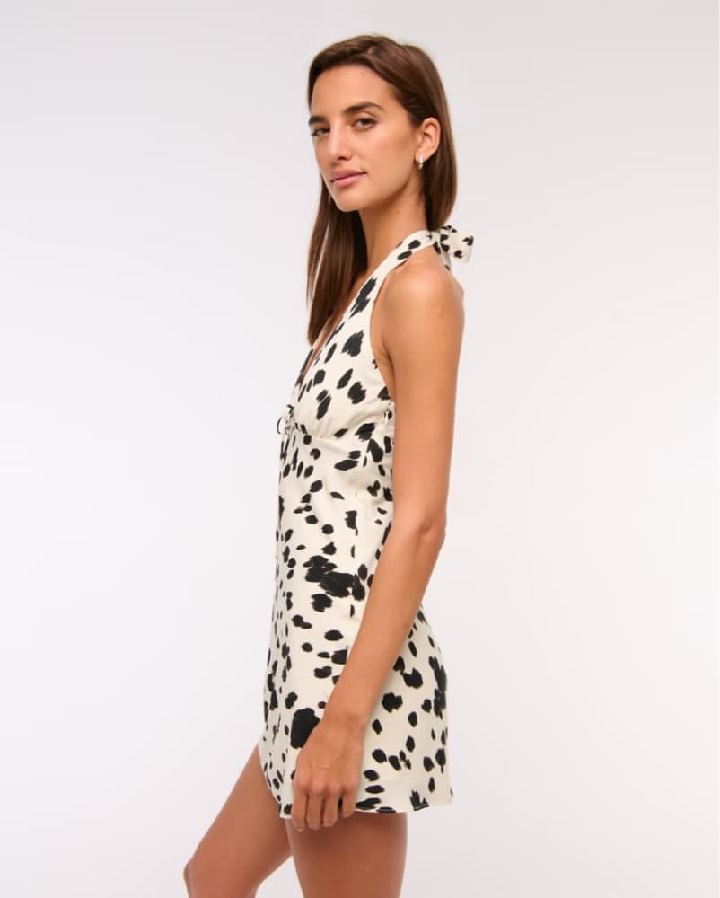 Abercrombie Pony Print Halter Mini Dress - Image 3