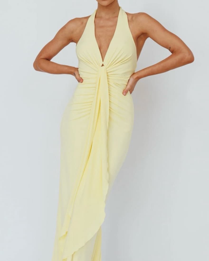 Yellow Selfie Leslie Formal Dress - Image 1