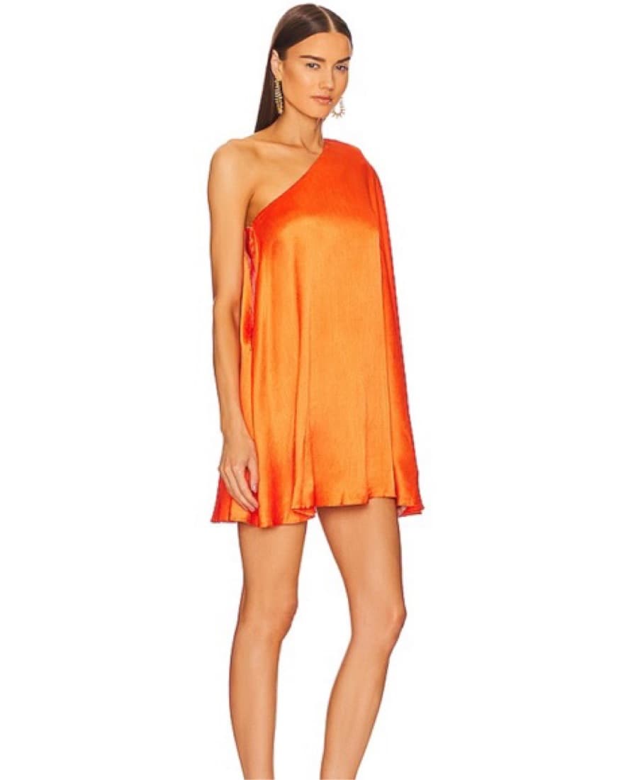 Orange Revolve Dress - Image 2